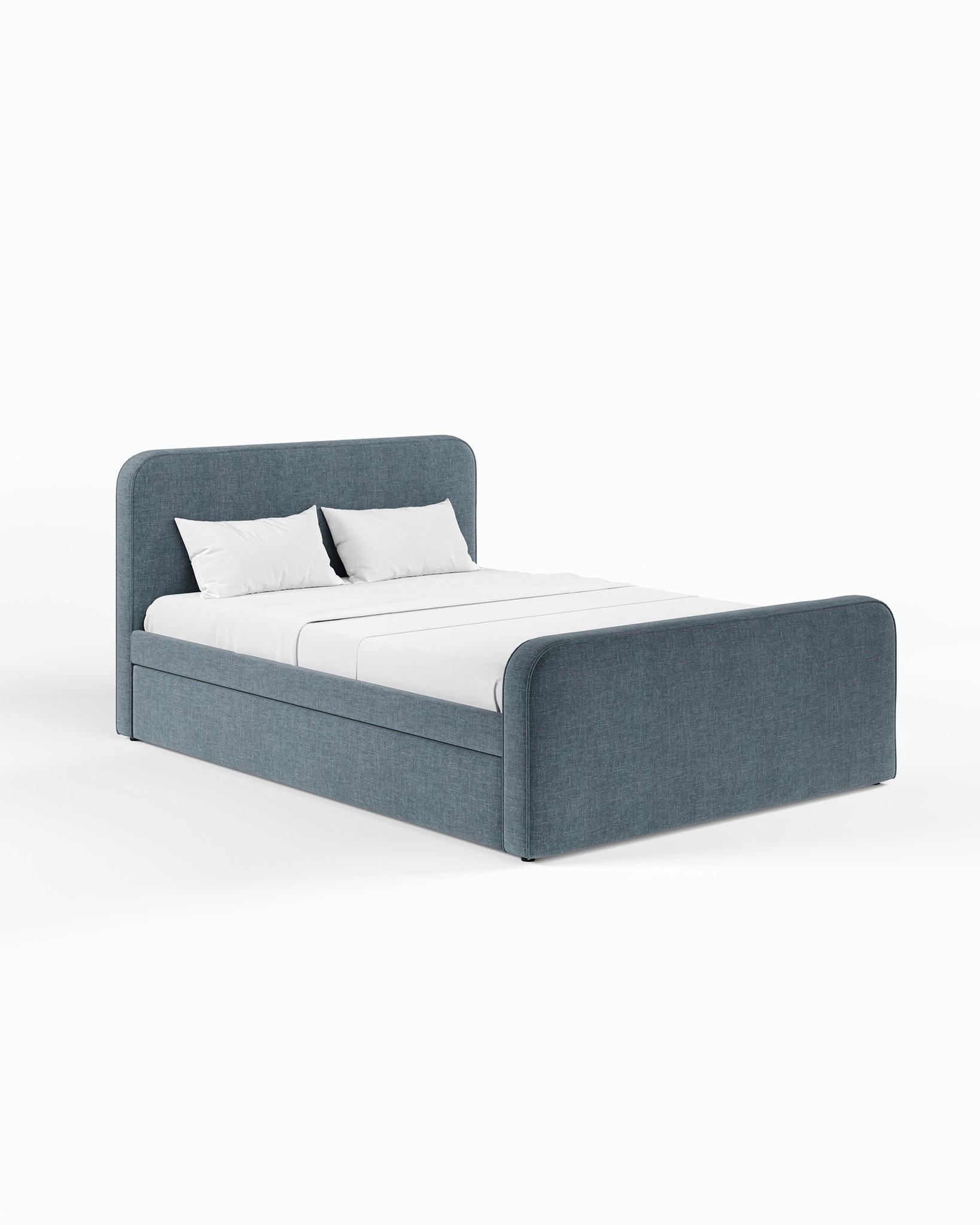 ARCHER UPHOLSTERED BED | CHAMBRAY | WEAVE