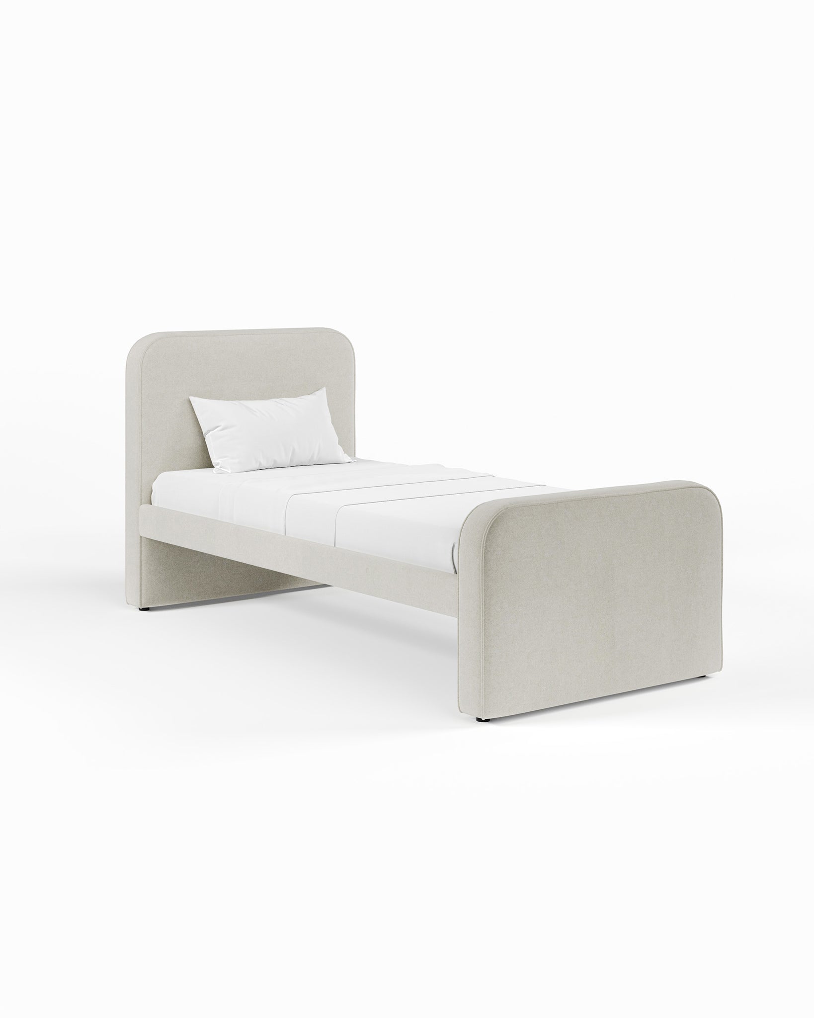 ARCHER UPHOLSTERED BED | AUGUSTUS | WOOL