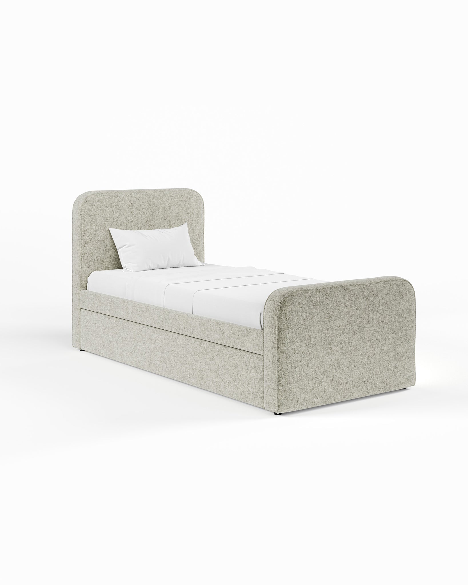 ARCHER UPHOLSTERED BED | AUGUSTUS | WOOL