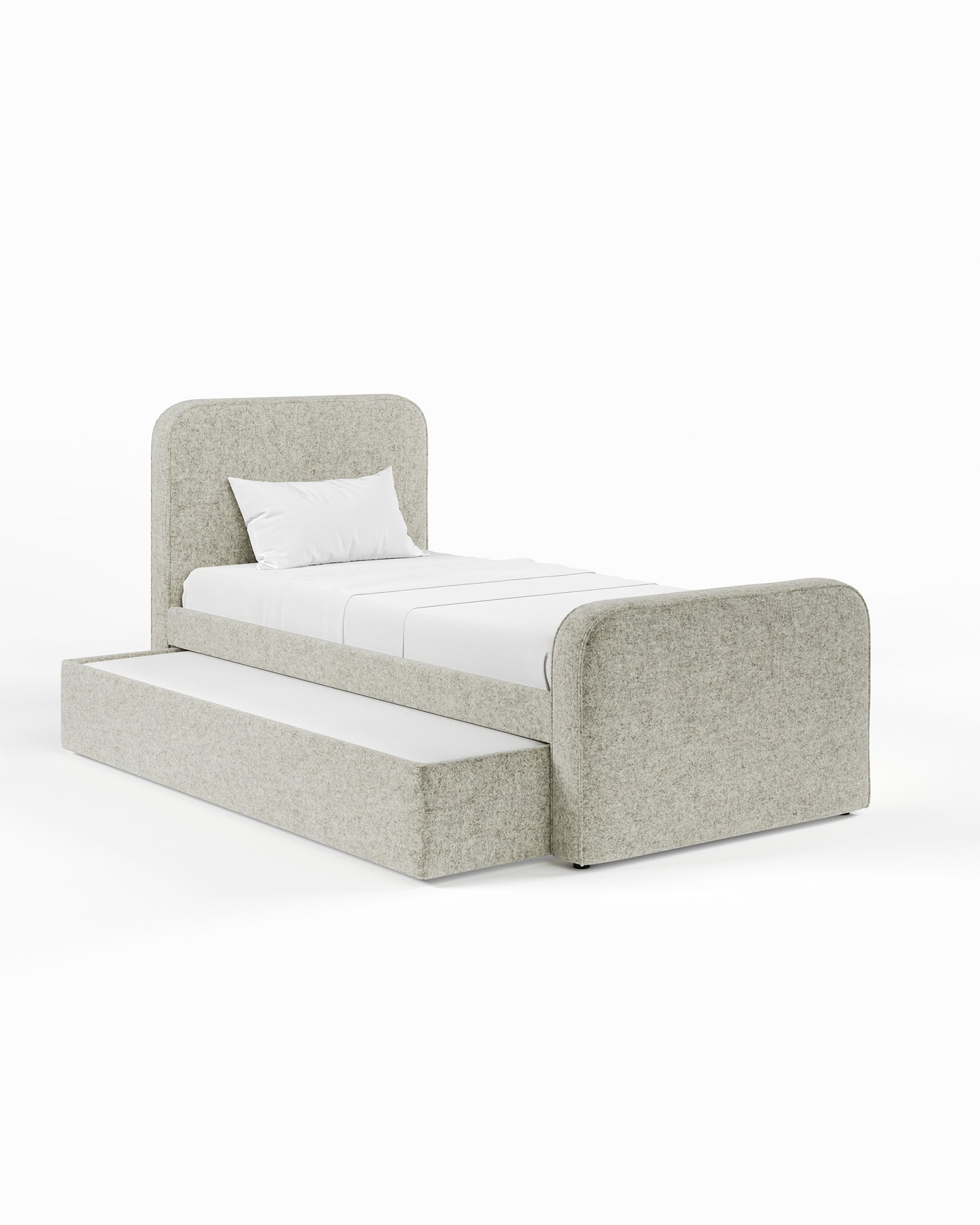 ARCHER UPHOLSTERED BED | AUGUSTUS | WOOL