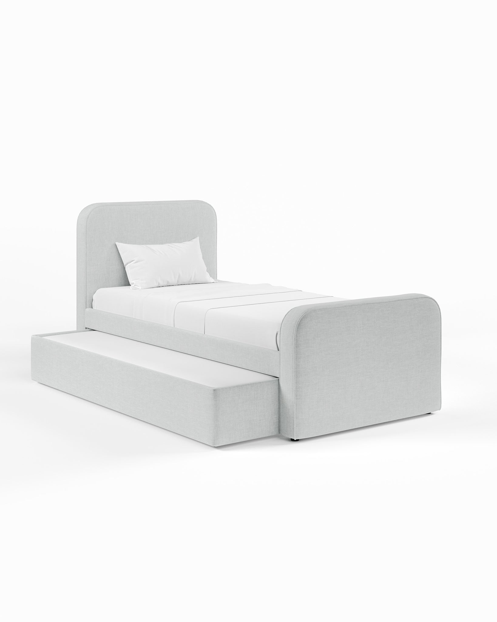 ARCHER UPHOLSTERED BED | CHAMBRAY | WEAVE