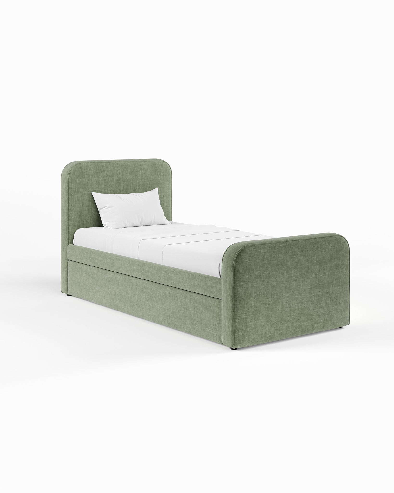 ARCHER UPHOLSTERED BED | CHAMBRAY | WEAVE