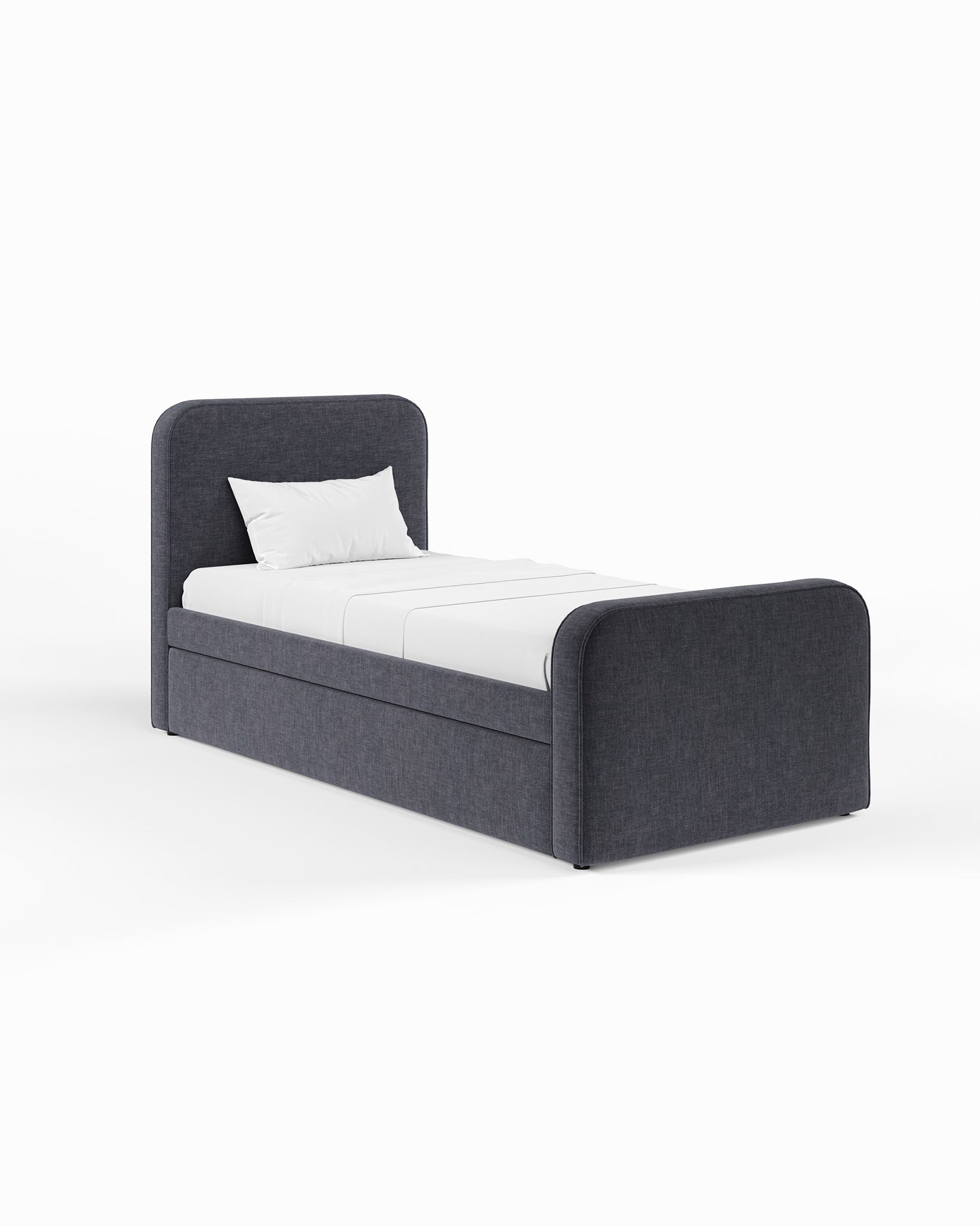 ARCHER UPHOLSTERED BED | CHAMBRAY | WEAVE