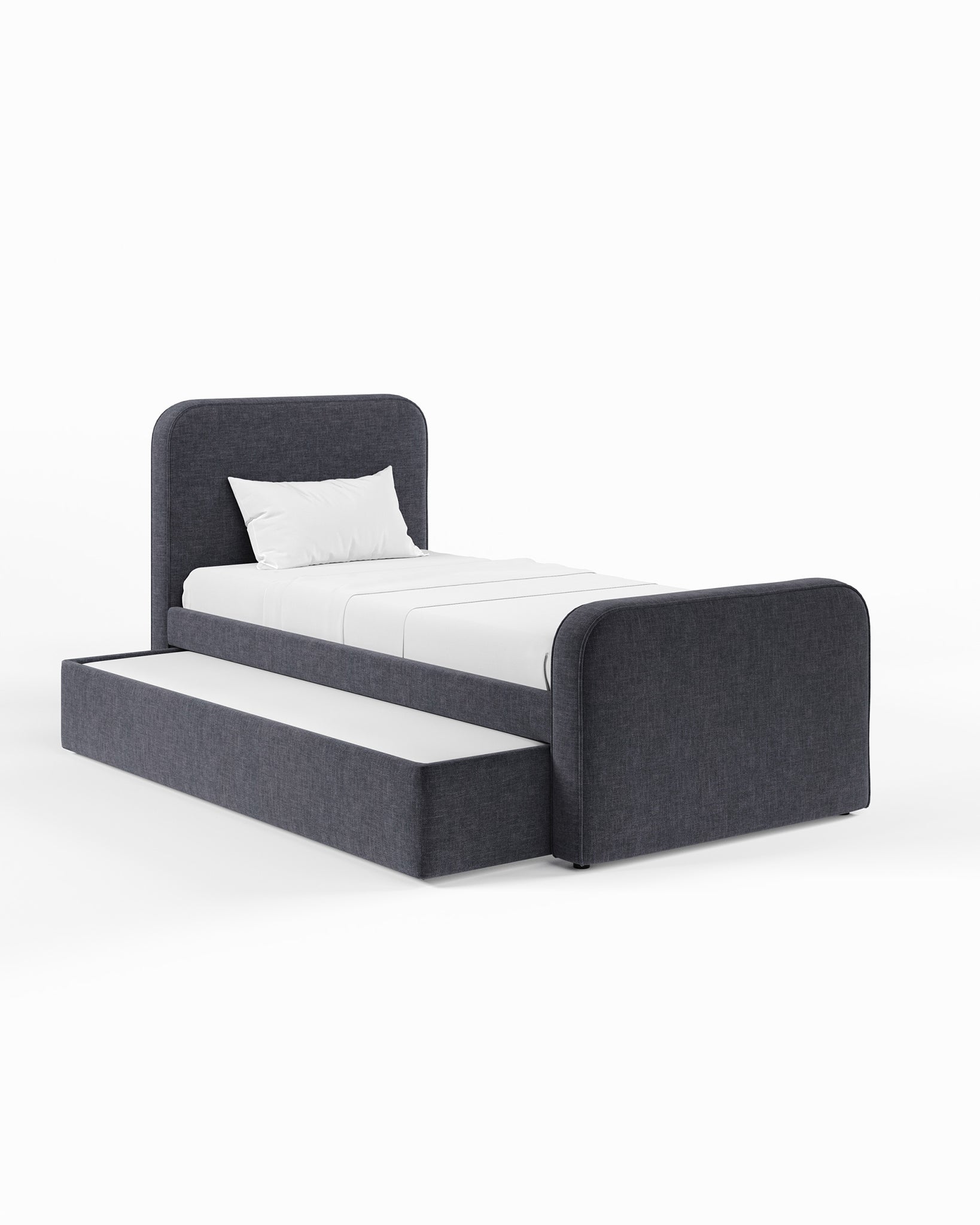 ARCHER UPHOLSTERED BED | CHAMBRAY | WEAVE
