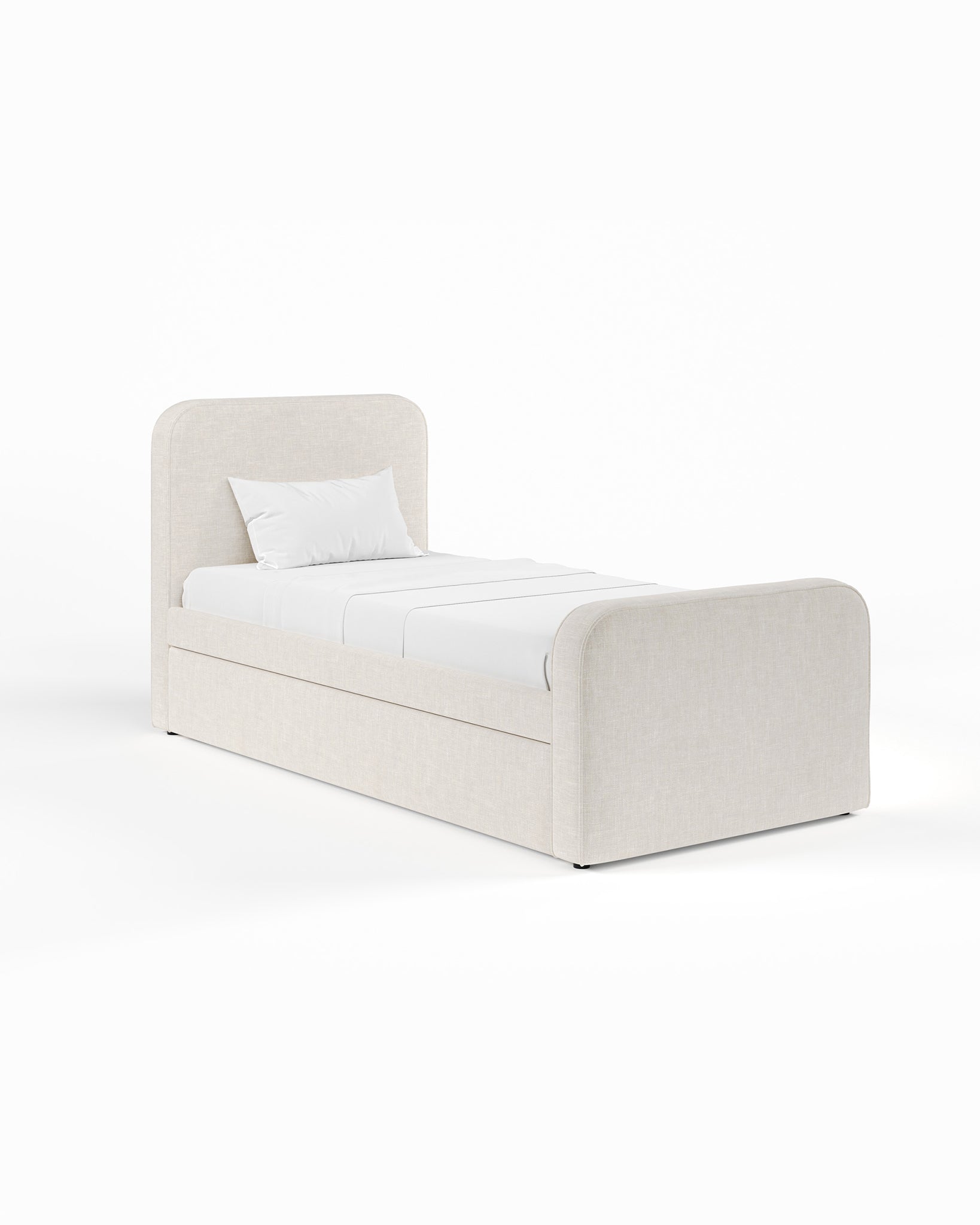 ARCHER UPHOLSTERED BED | CHAMBRAY | WEAVE
