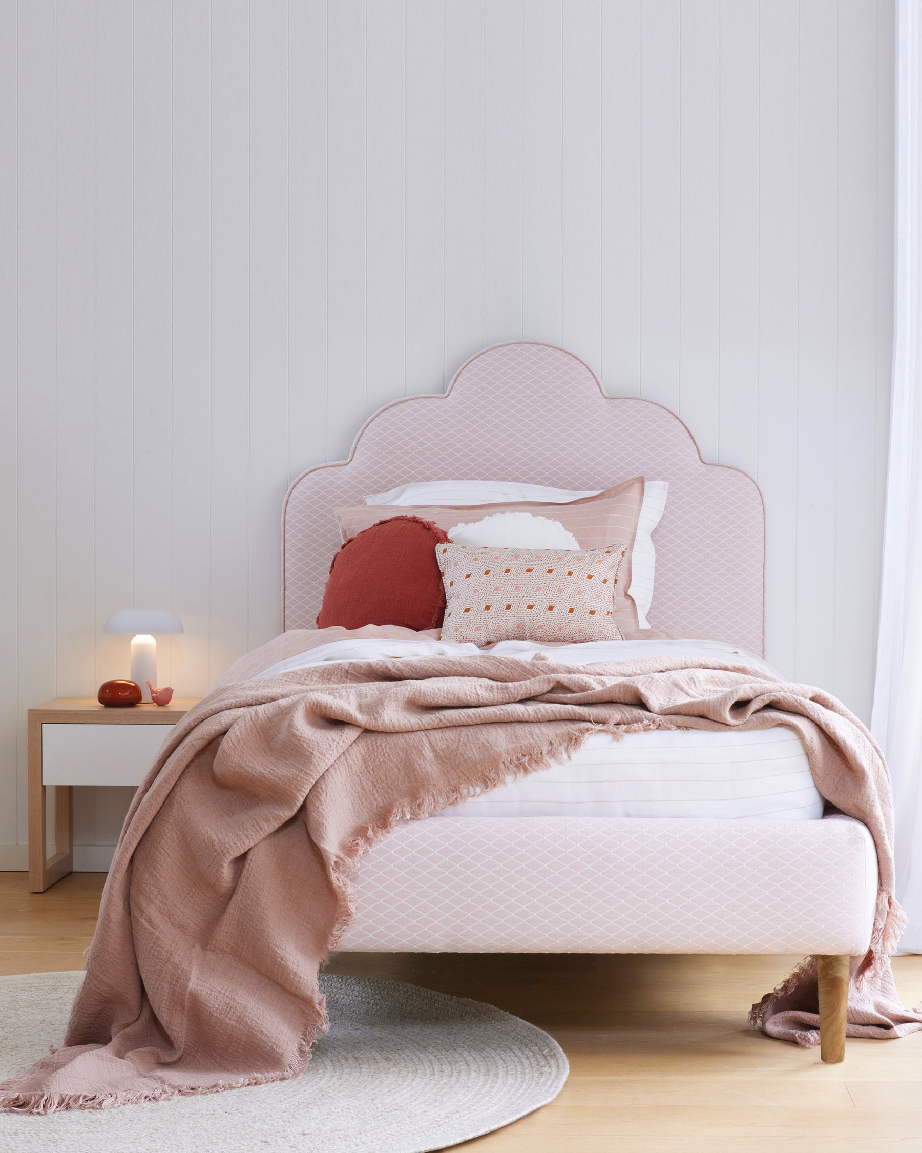 BRONTE UPHOLSTERED BED