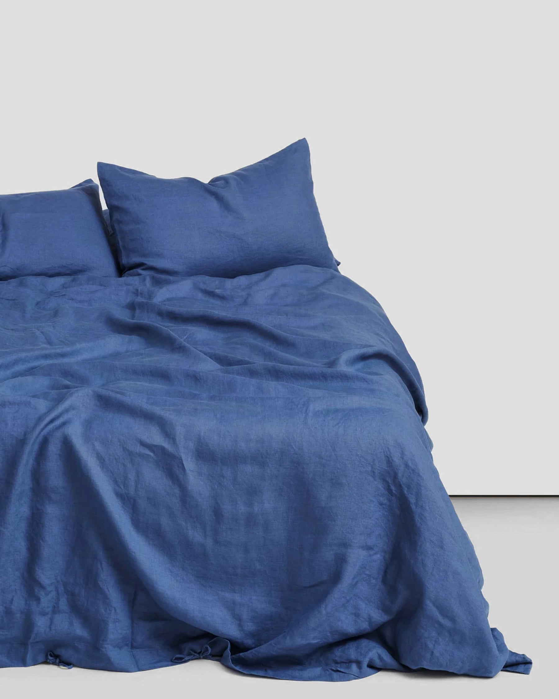 100% LINEN MARINE DUVET SET