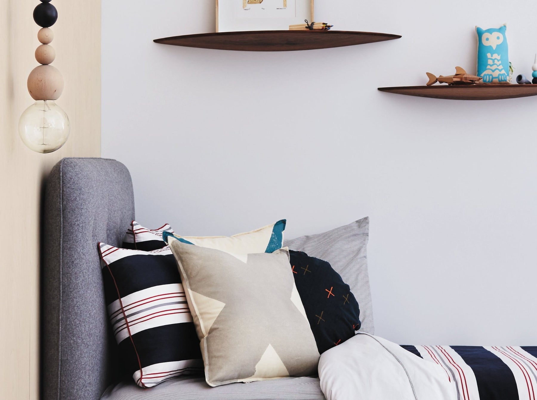 CHARLIE UPHOLSTERED BEDHEAD