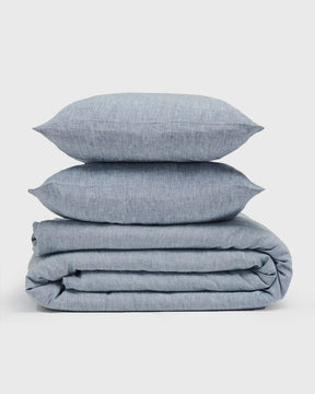 100% LINEN OCEAN DUVET SET