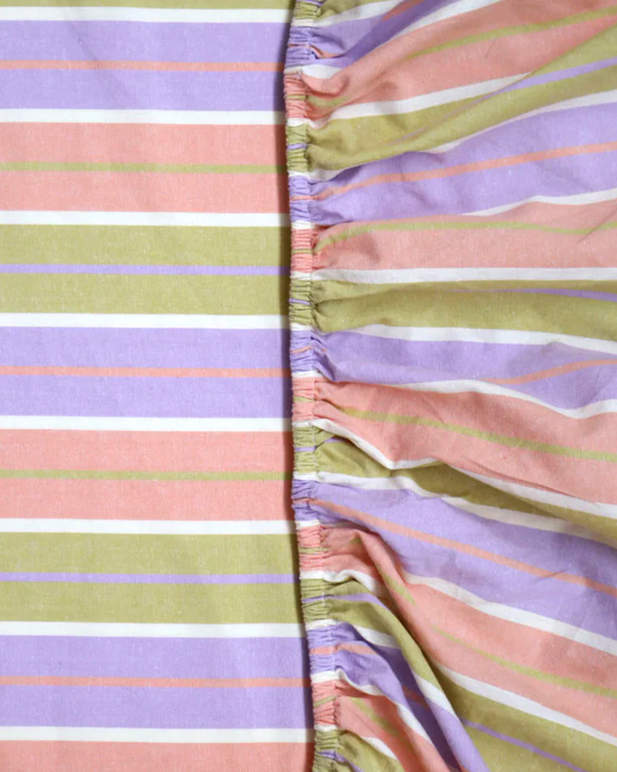 MIAMI STRIPE FITTED SHEET