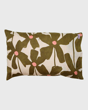 OLIVE POPPY PILLOWCASE SET