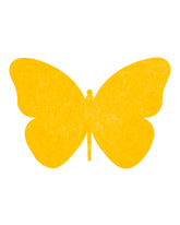 Yellow Butterfly Pin Board, a vibrant felt board perfect for adding a cheerful and functional element to kids’ rooms.