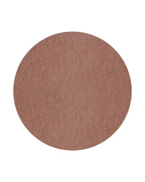 Milk Cocoa Round Bulletin Board, a warm brown bulletin board, designed for elegant and practical wall organization.