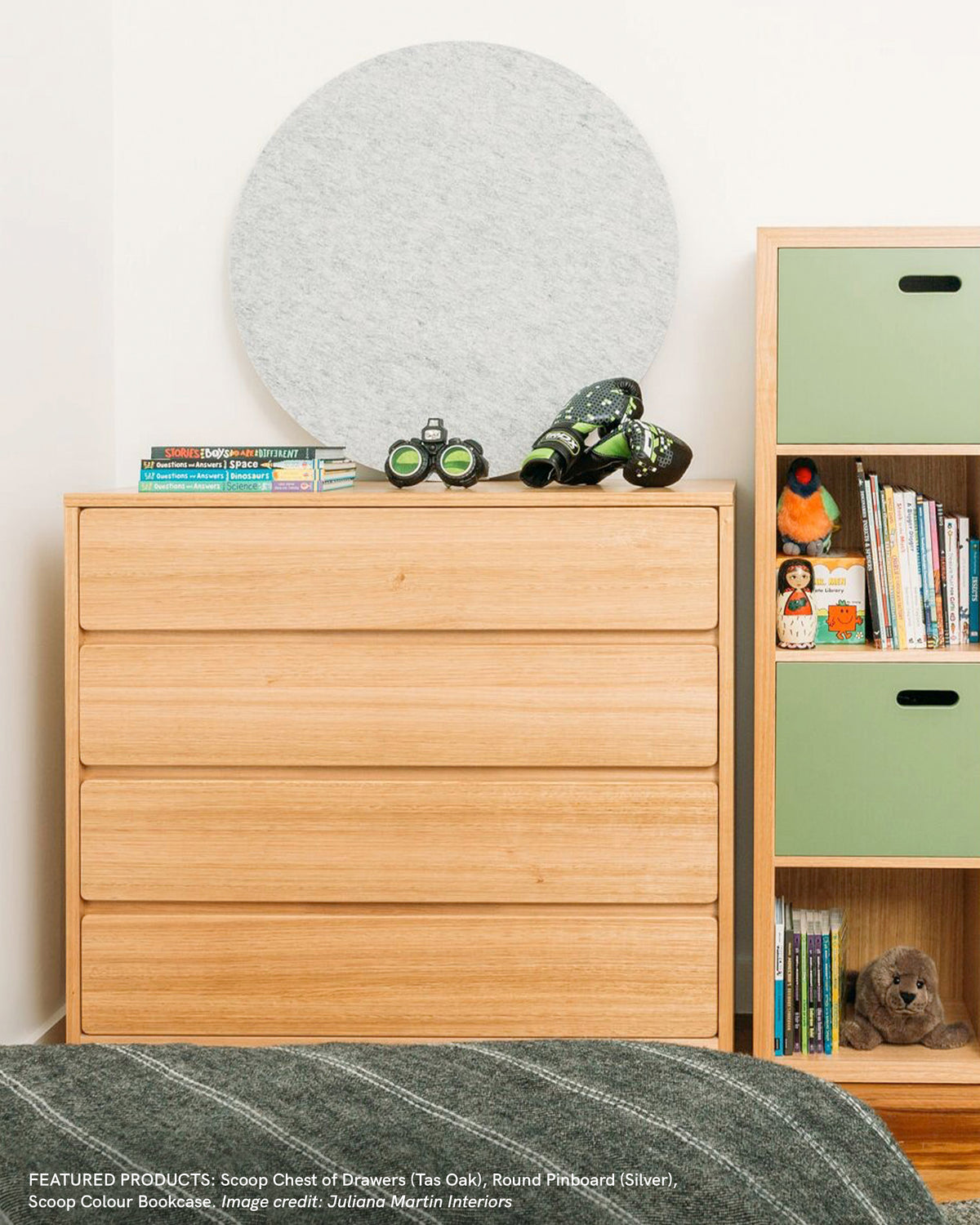 SCOOP CHEST OF DRAWERS