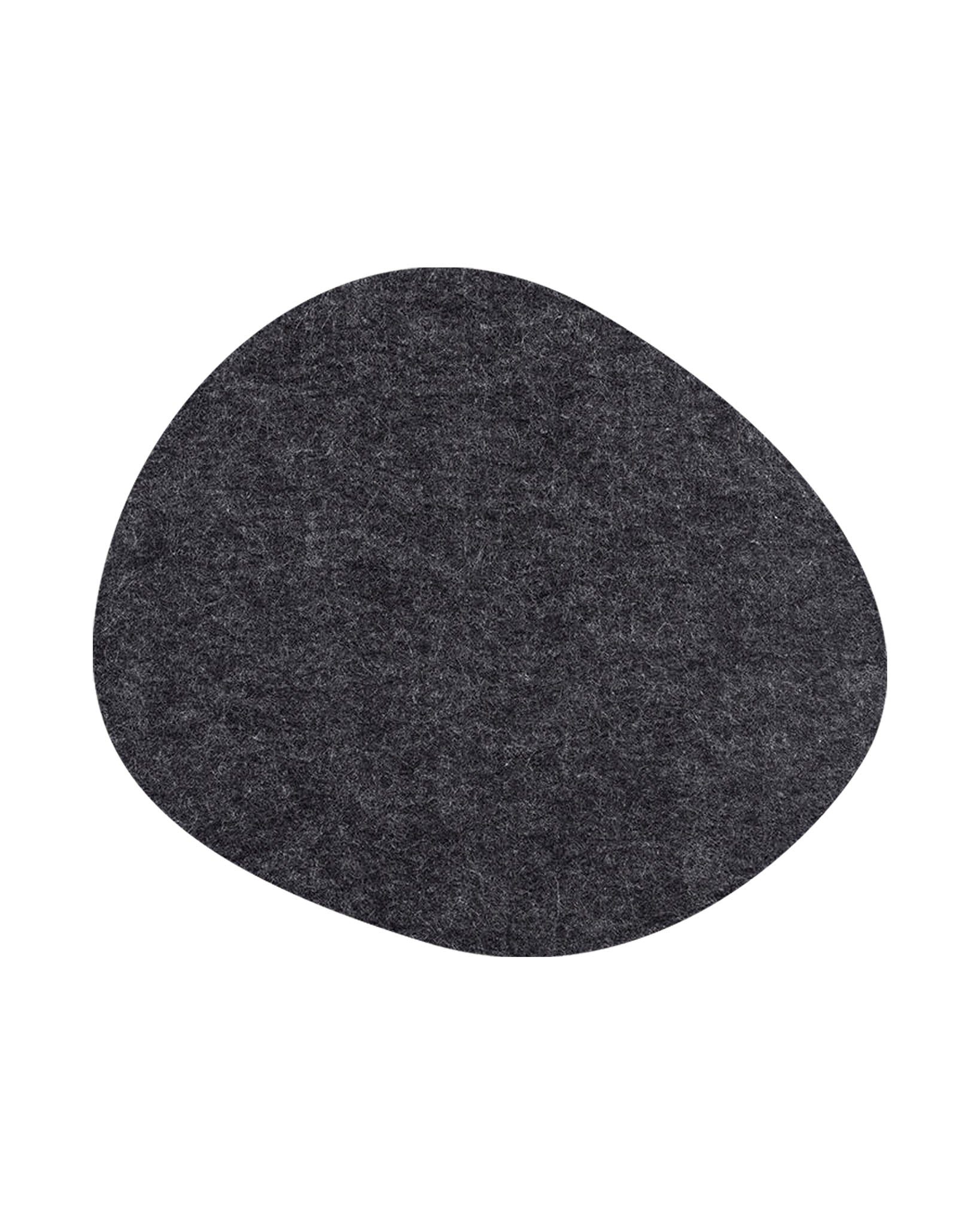 Charcoal Pebble Bulletin Board, a dark grey felt board, perfect for contemporary office and meeting spaces.