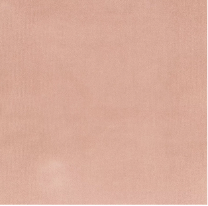 Pale pink upholstery fabric. Plush,k by Warwick Fabrics is a sumptuous, velvet-look fabricb brings modern luxury into kid's interiors.