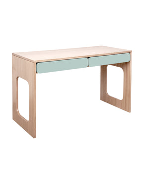 SCOOP COLOUR TIMBER DESK