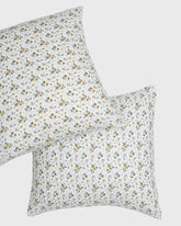 SUMMER FLORAL EUROPEAN PILLOWCASE SET