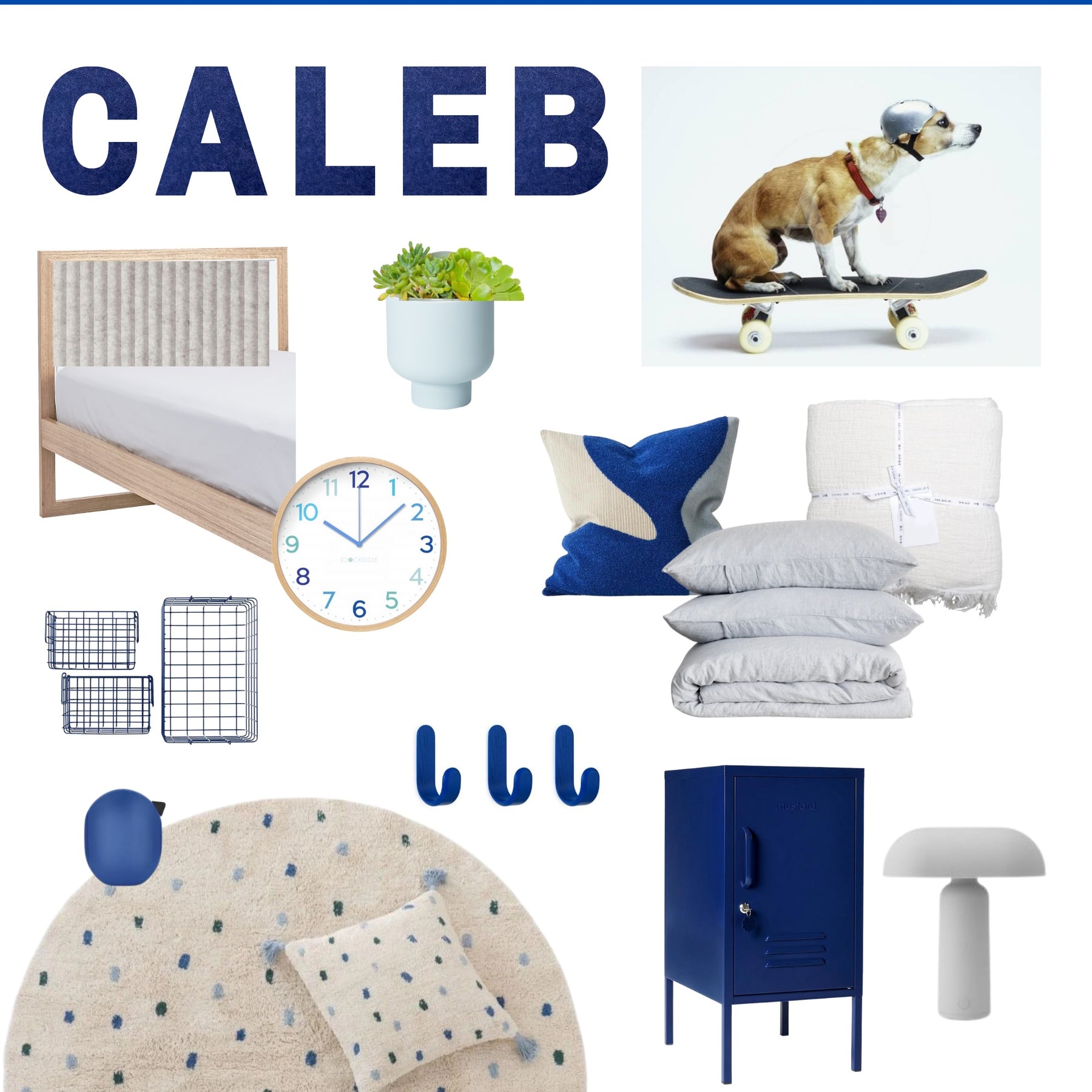 CUSTOM WALL DECOR | NAME C A L E B