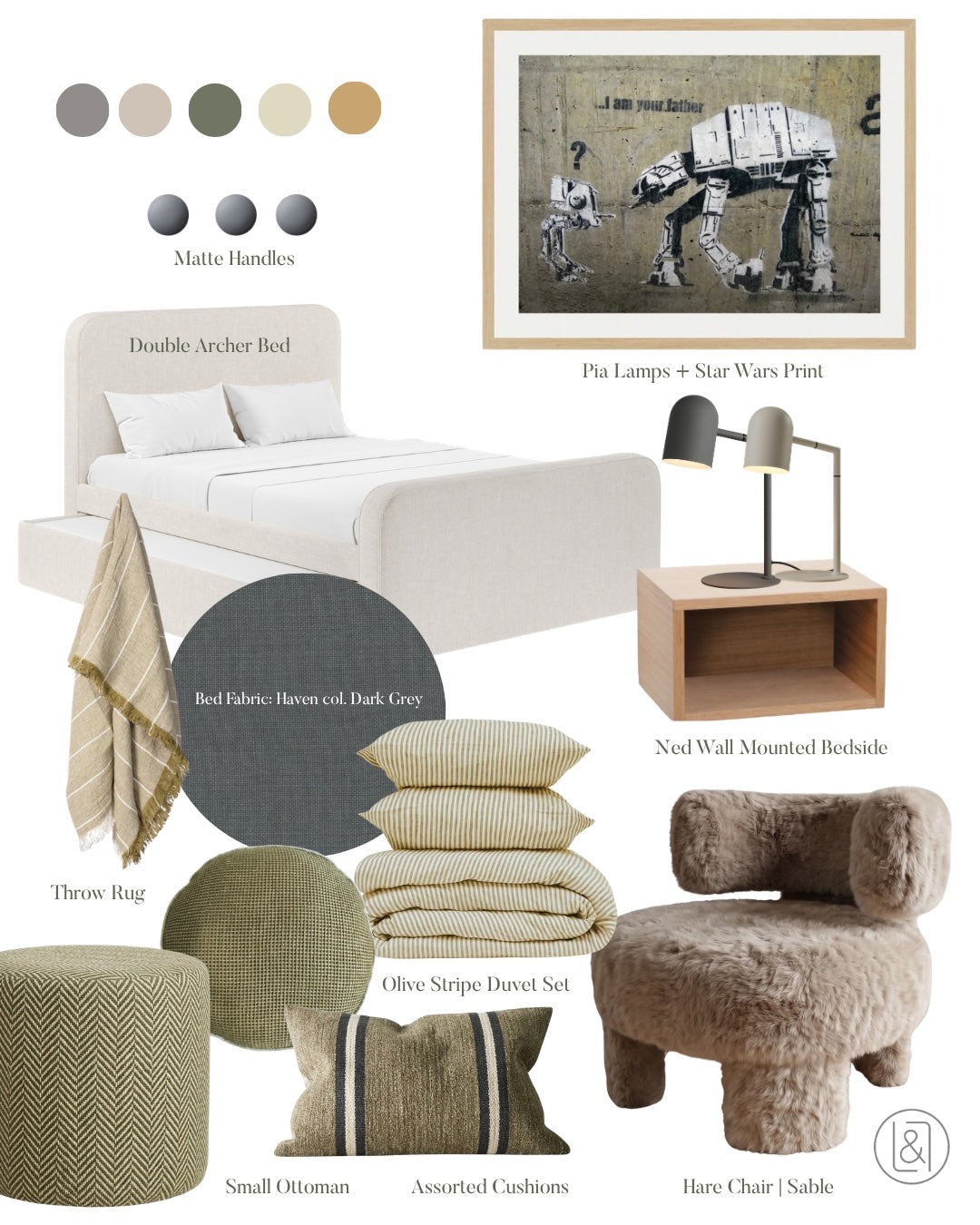 UPHOLSTERED OTTOMAN