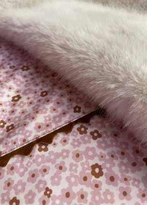 Hare Plush Fabric Sample