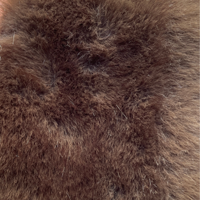 Hare Plush Fabric Sample