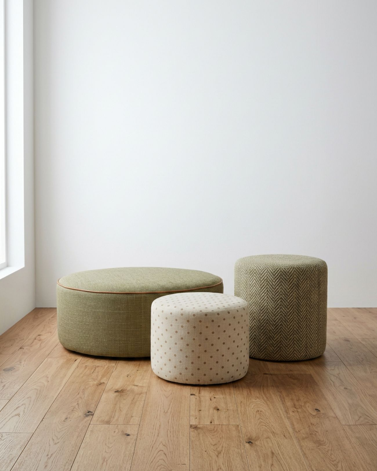 UPHOLSTERED OTTOMAN