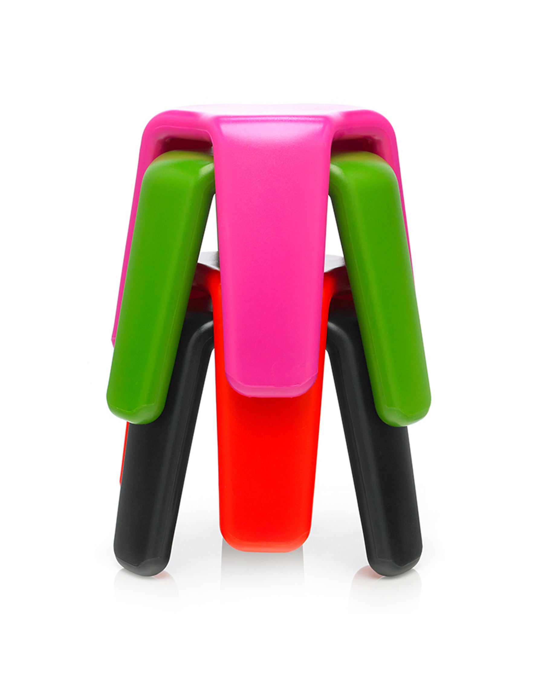 Designed by Ben McCarthy for Go Home, the Launch Junior stool is the ultimate colourful kids seat.  Stackable, indestructible, and UV resistant the stools offer a stylish, modern design to complement any residential or childcare environment.