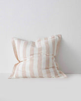 Vito stripe cushions for kid's rooms are crafted from 100% linen, sourced from Italy and France. The four-centimetre yarn dye stripe and stone-wash finish create a relaxed, super soft, coastal look and feel.