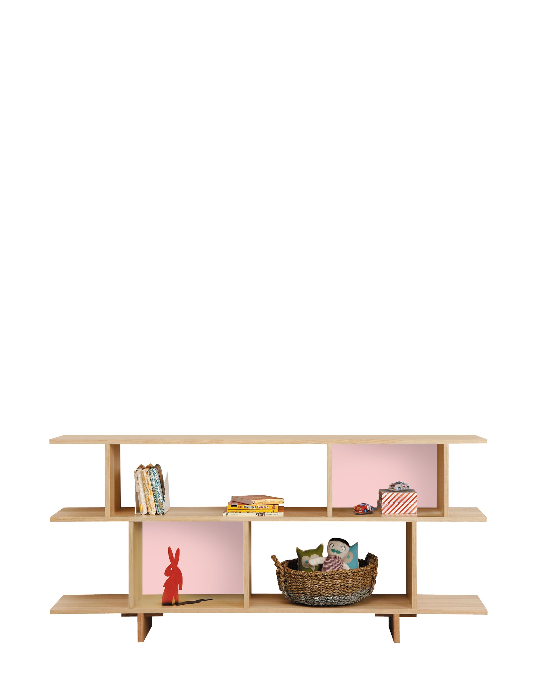 NED BOOKCASE 2 TIERED