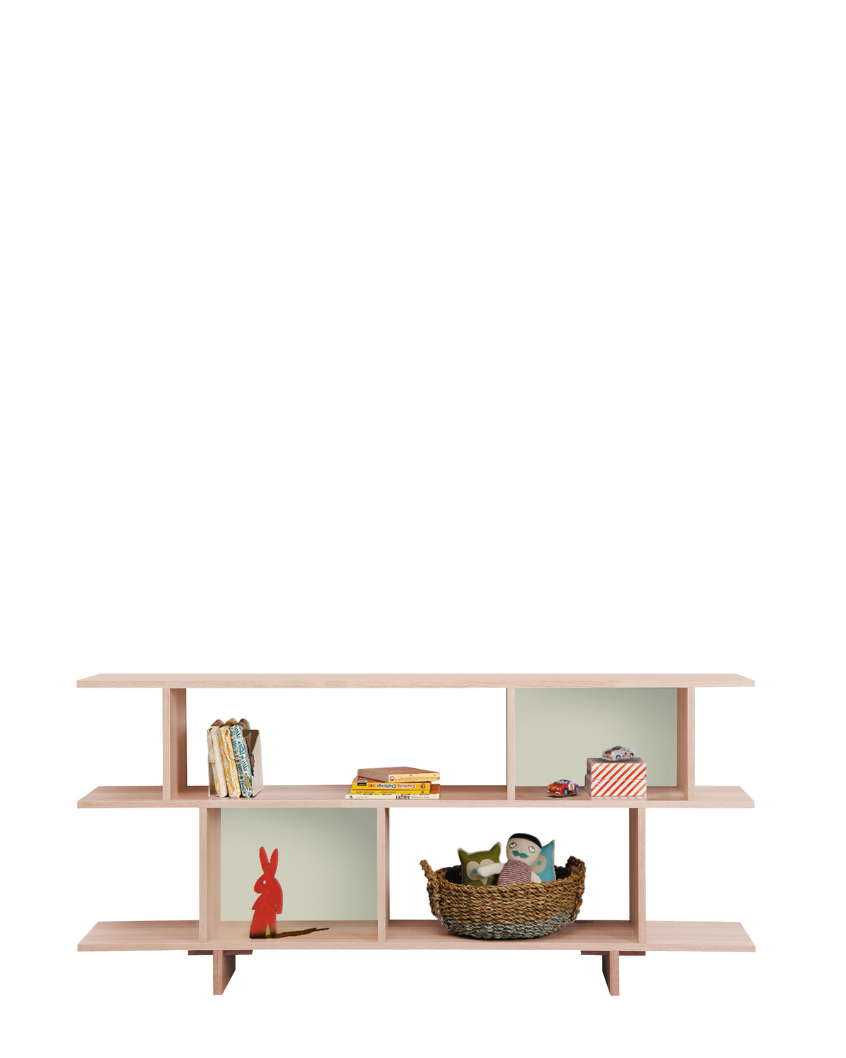 NED BOOKCASE 2 TIERED